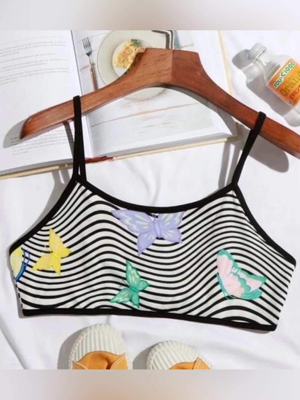 FUNKY BUTTERFLY RAVE BRALETTE